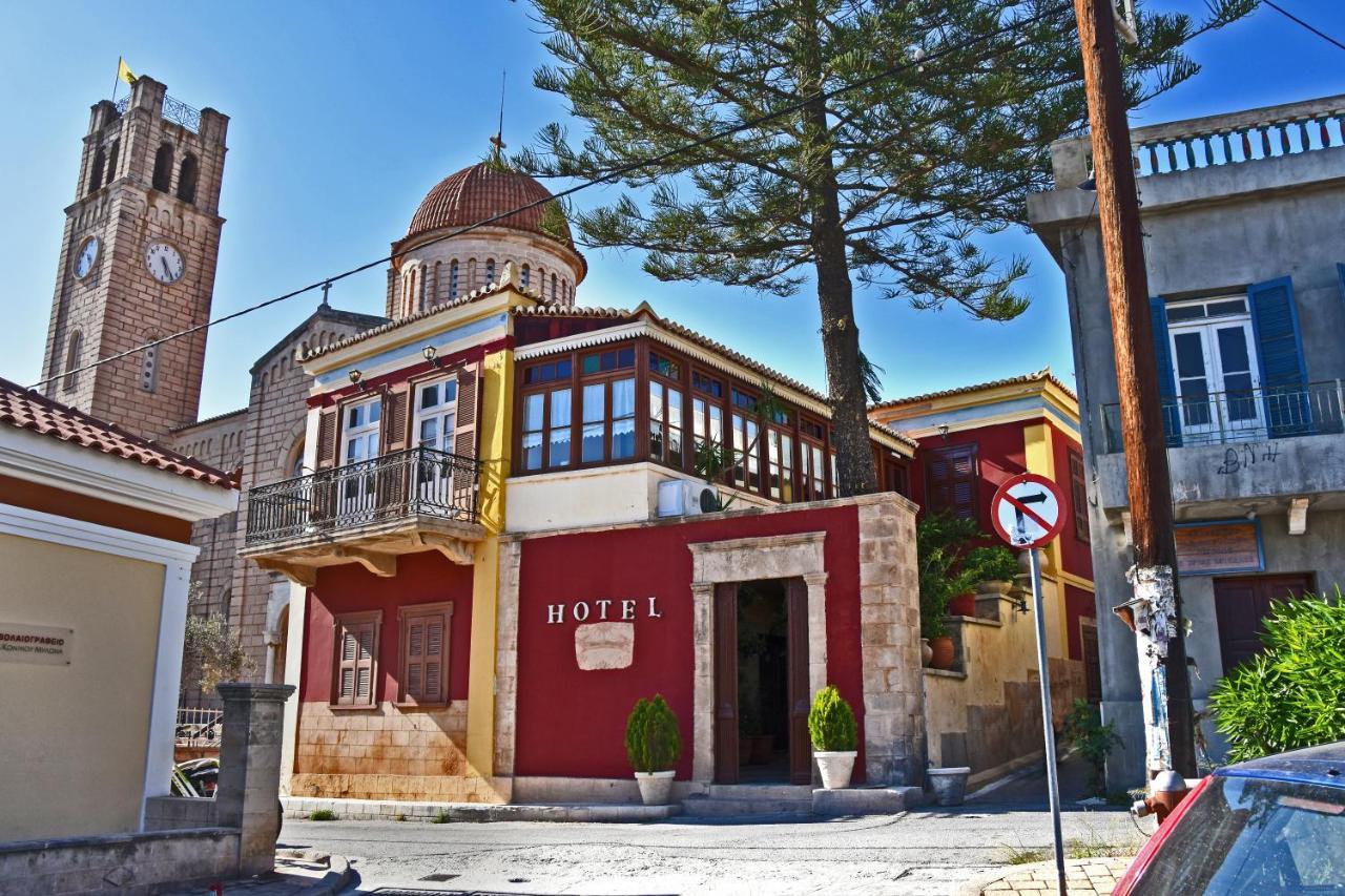 Aeginitikon Arhontikon Stylish Boutique Hotel Aegina Exterior photo